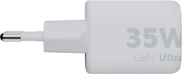 Xtorm XEC035 GaN² Ultra 35 W netværksoplader, USB-C / A