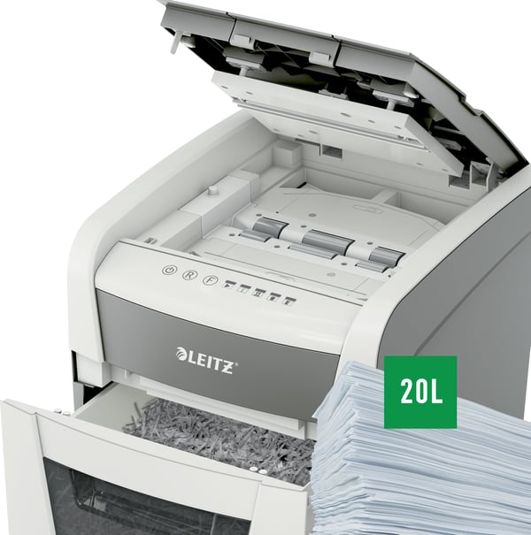Leitz IQ Autofeed Small Office 50X - automatisk pappersförstörare P4