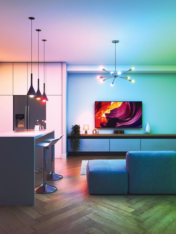 Nanoleaf Essentials Matter smart lampa, E27, 3 st
