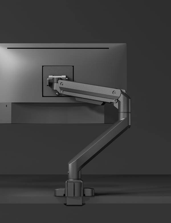 Mozi Infinity Line -monitorfäste, svart