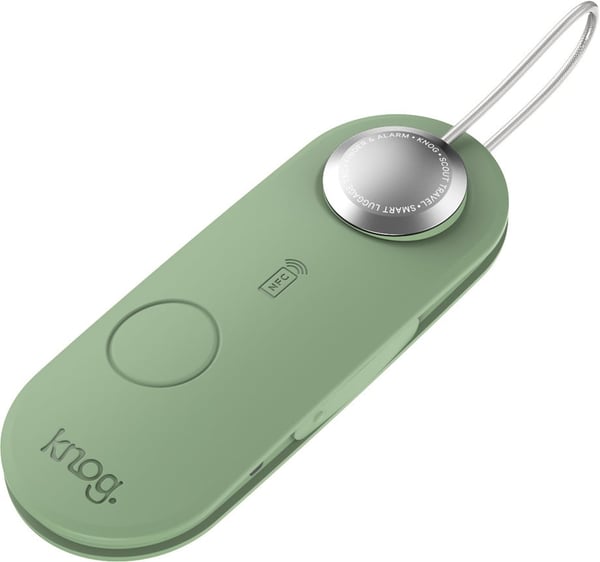 Knog Scout Travel tyverialarm og lokator, Apple iOS, grøn