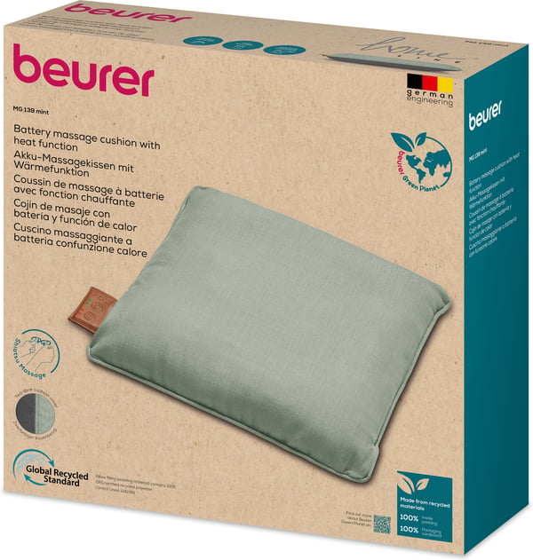 Beurer MG139 massagekudde, mint