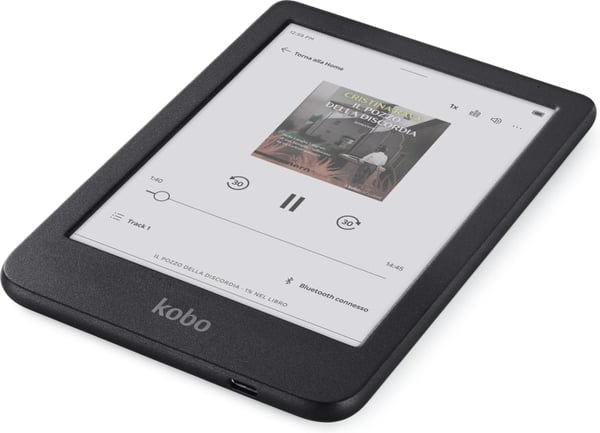 Kobo Clara Colour 6" -e-bokläsare, svart