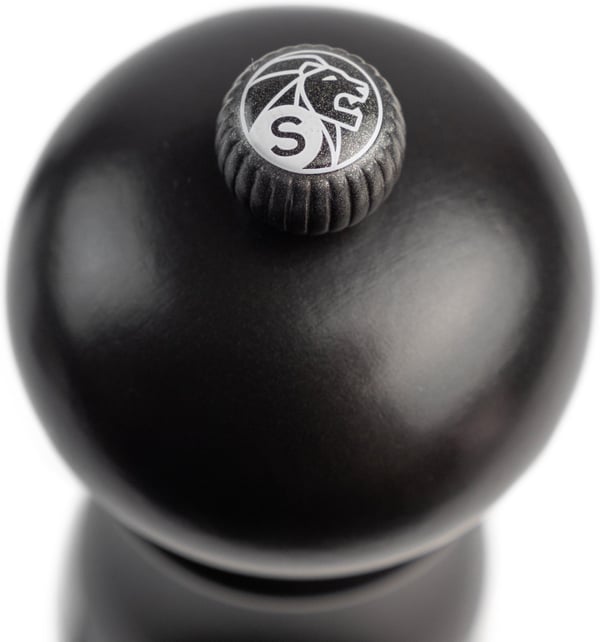 Peugeot Paris Satin Black saltkværn, 22 cm