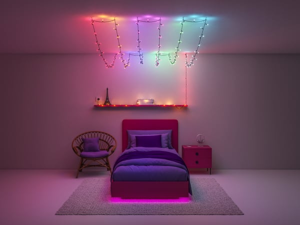 WiZ Fairy Light dekoration belysning, 160 LED-lamper