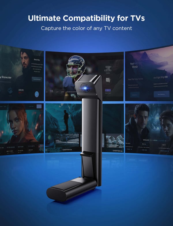 Govee TV Baggrundsbelysning 3 Lite - LED-lysslynge til 55 - 65" tv-apparater