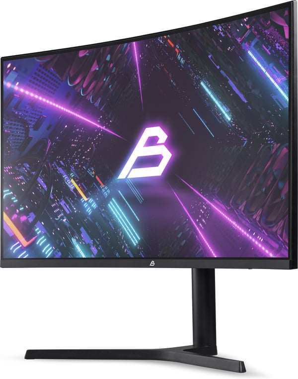 Blackstorm 32" QHD 240 Hz böjd spelmonitor