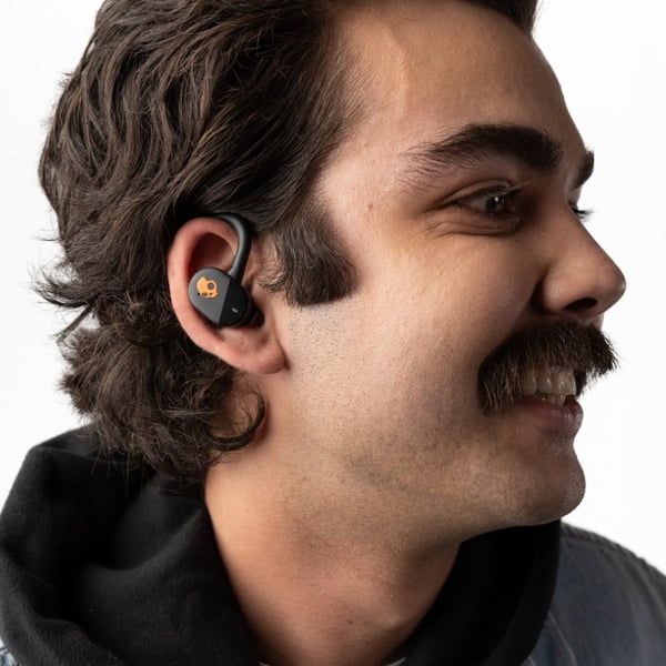 Skullcandy Push Play Active trådlösa hörlurar, svart/orange