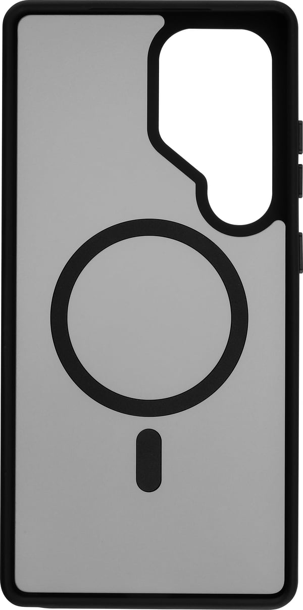 FoneKit Magnetisk Soft Touch -skyddshölje, Samsung Galaxy S25 Ultra, svart/grå