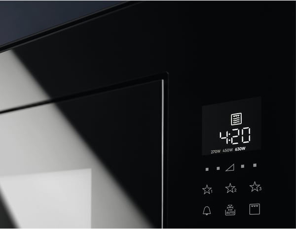 Electrolux KMFD264NB mikrovågsugn, svart