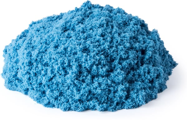 Kinetic Sand Colourpåse leklera, blå