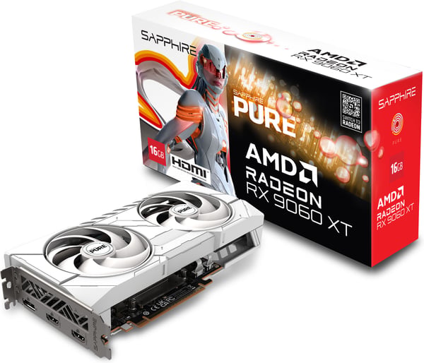 Sapphire PURE RX 9060 XT GAMING OC 16GB grafikkort