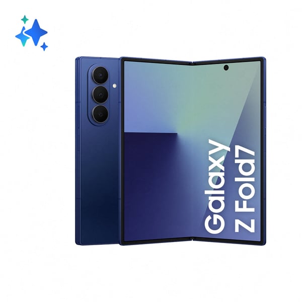 Samsung Galaxy Z Fold7-telefon, 256/12 GB, Blue Shadow
