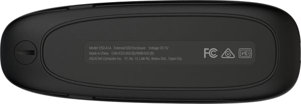 Asus Cobble SSD-fodral, svart