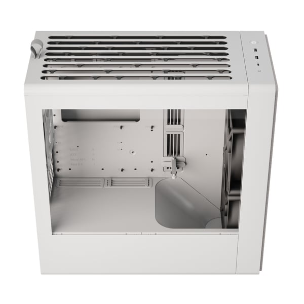 HAVN BF 360 Mid Tower ATX-chassi, vit