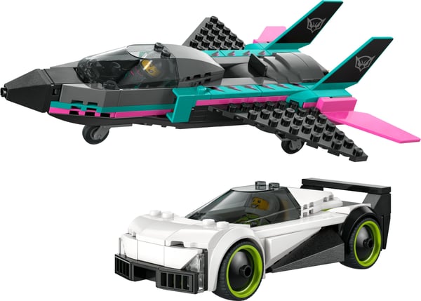LEGO City Great Vehicles 60489 Jet och bil