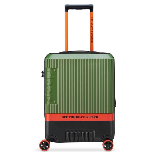 Delsey Jeep JH001A Kabinväska Slim resväska, 55 cm, grön