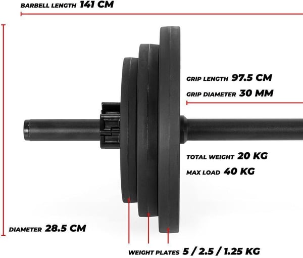 Gymstick Pro Pump Set 20 kg -viktsats