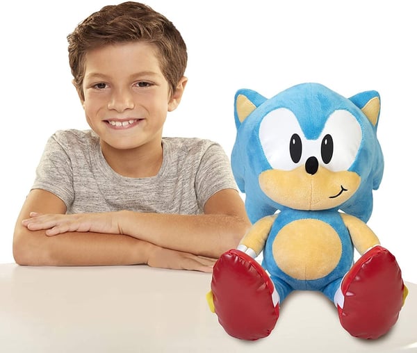 Sega Sonic Jumbo - plysdyr, 50 cm