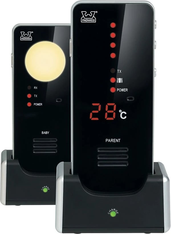 Padwico 850 babyalarm, sort