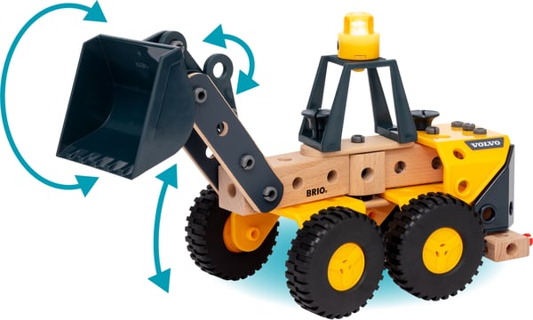 BRIO Builder 34598 - Volvo hjullastare