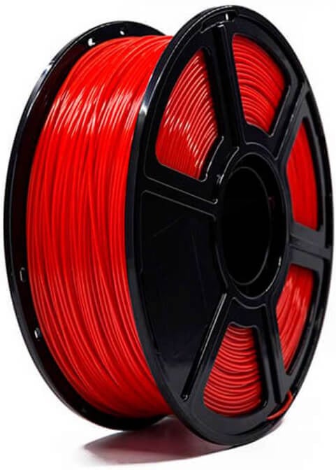 Flashforge PETG Pro -3D-printertråd, 1,0 kg, 1,75 mm, rød