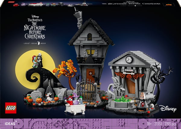 LEGO Ideas The Nightmare Before Christmas Dioramaset 21351