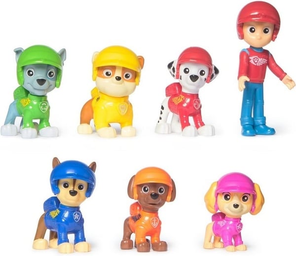 Paw Patrol Rescue Wheels - Figursats, 7-pack