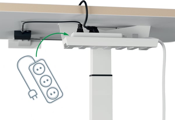 Leitz Ergo -elbord, liten