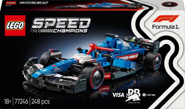 LEGO Speed Champions 77246 – Visa Cash App RB VCARB 01 F1® -tävla bil