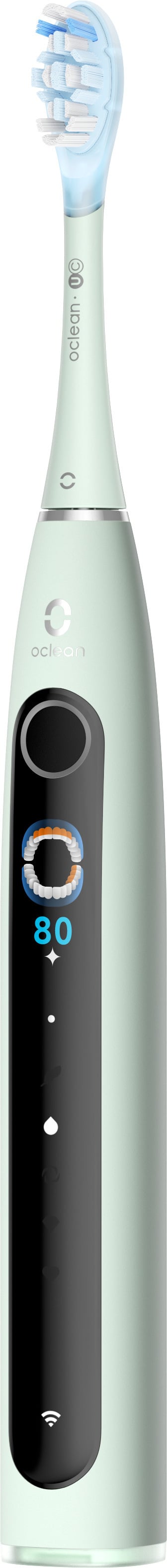 Oclean X Pro 20 S eltandborste, grön