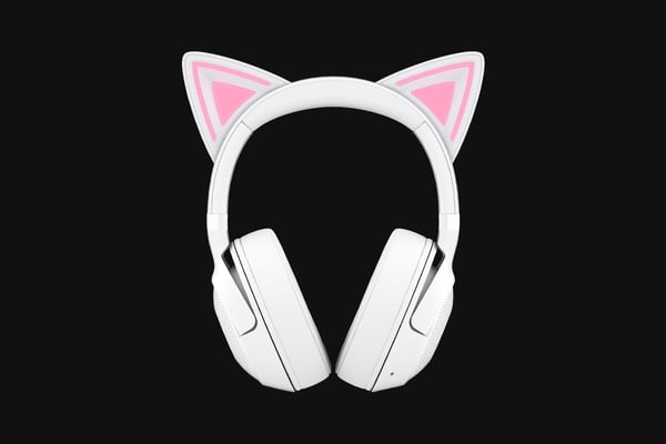 Razer Kraken Kitty V2 Bluetooth gaming-headset, vit