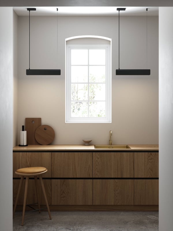 Nordlux Beau 50 pendelarmatur, svart