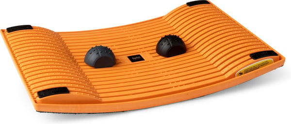 Gymba -aktivitetsbräda och massagebollar, orange
