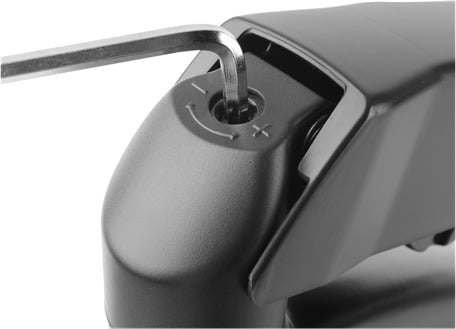 Deltaco ARM-534 Monitorarm med gasfjäder, 13"-27", svart