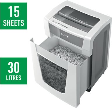 Leitz IQ Office Pro -pappersstrimlare, P5