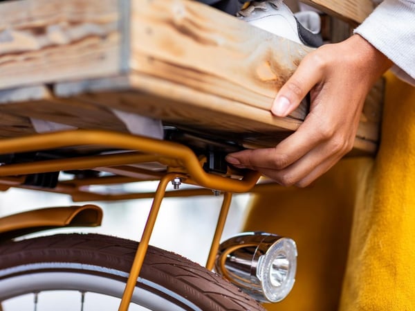Atran Velo Carrier Cargo Lite AVS -cykelholder til fronten
