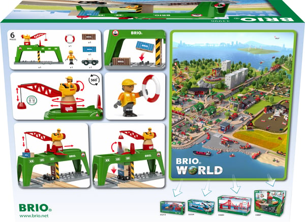 Brio World 33996 - Containerkran