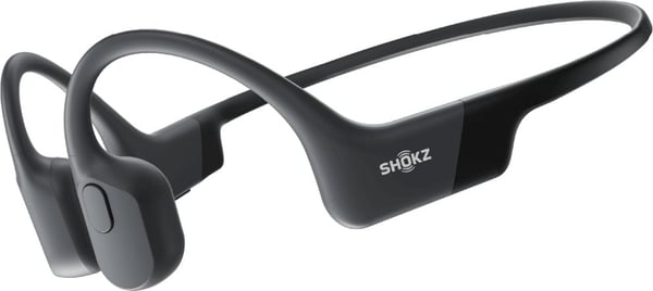 Shokz OpenRun -knoglesæt med ledning, sort