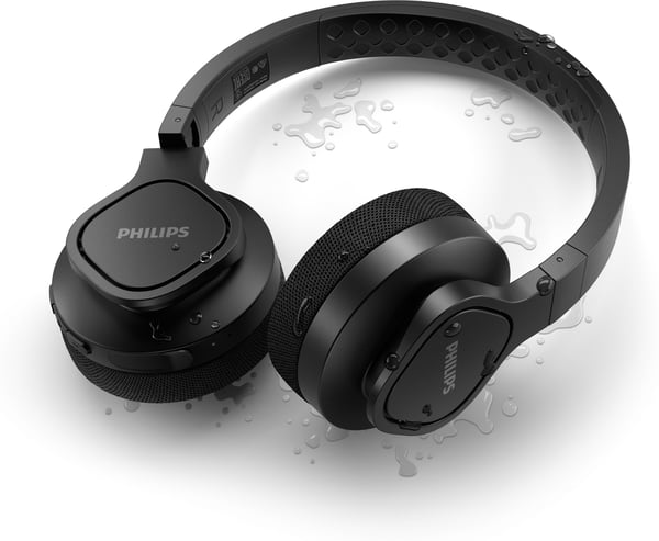 Philips A4216 - trådløse sportsøretelefoner, sort