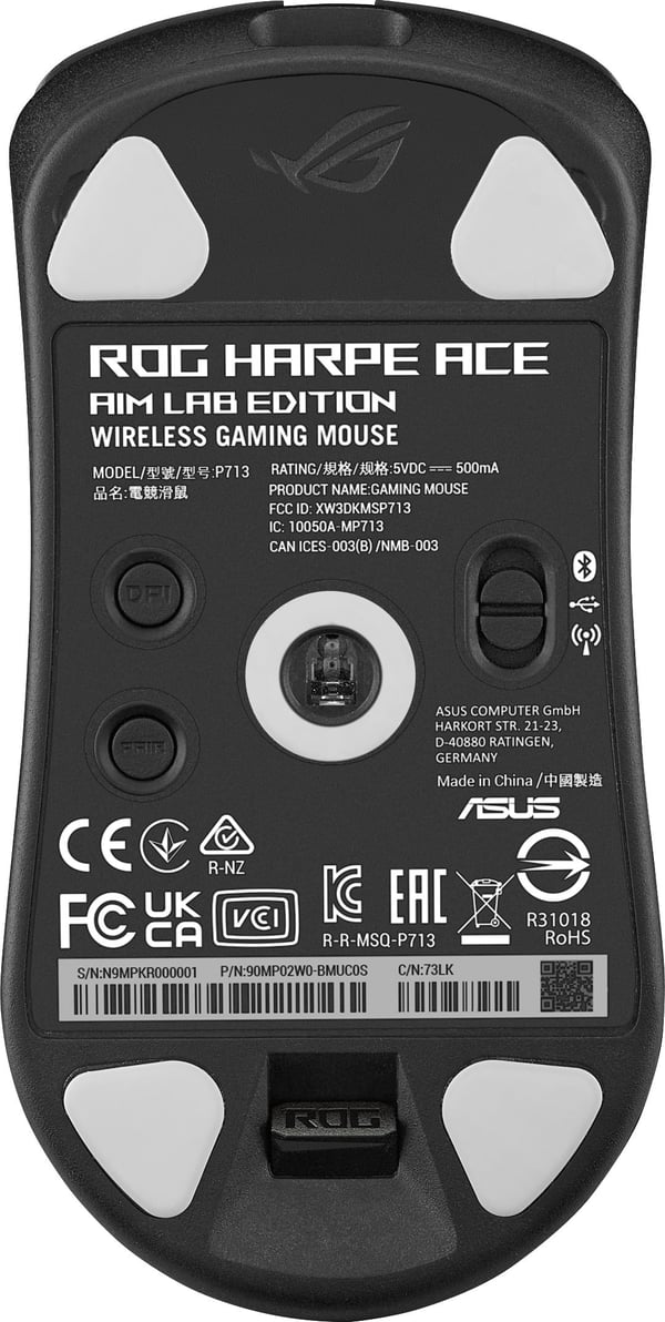 Asus ROG Harpe Ace Aim Lab Edition -trådlös speldatormus