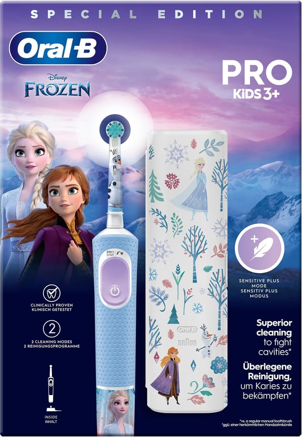 Oral-B Vitality Pro Kids Frozen -elektrisk tandborste