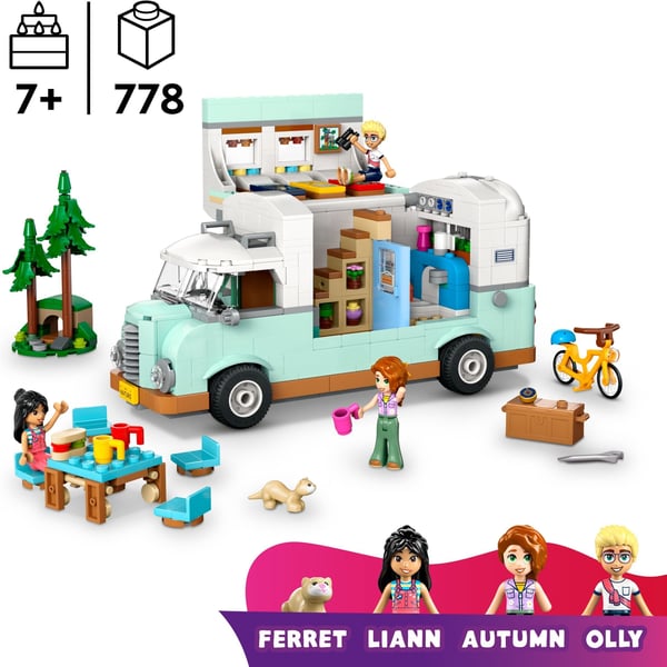 LEGO Friends 42663 – Venners eventyr med campingvogn