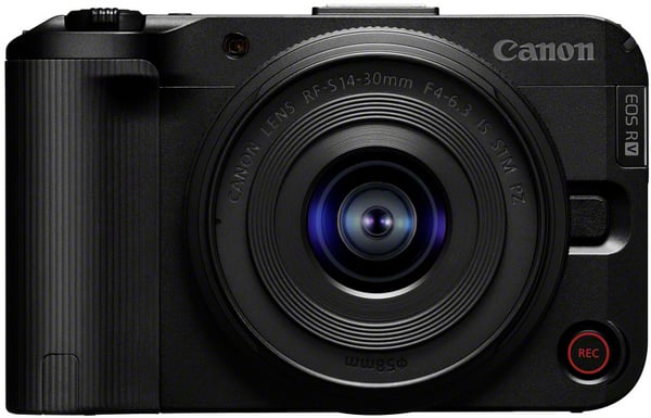 Canon EOS R50 V systemkamera + RF-S 14-30mm F4-6.3 IS STM PZ objektiv, svart