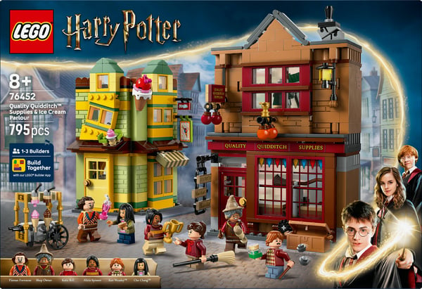 LEGO Harry Potter 76452 Fantastiska kvidrutstillbehör och glassbar