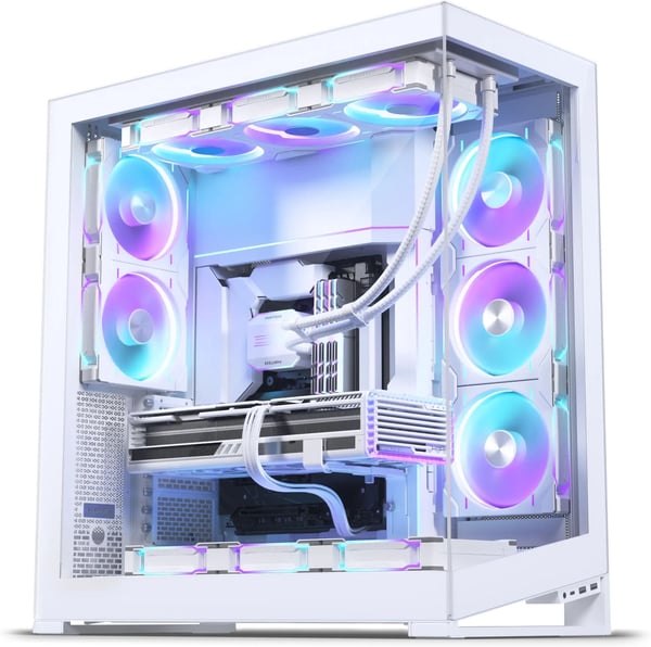 Phanteks NV9 MKII ATX-chassi, vitt