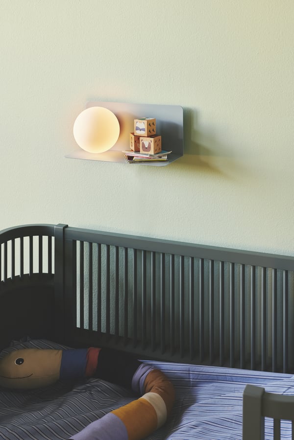 Nordlux Lilibeth vägglampa, blå