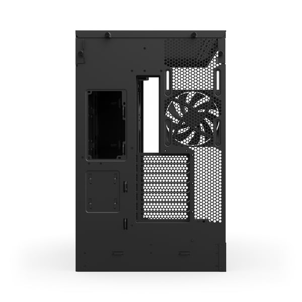 NZXT H9 Flow (2025) ATX-chassi, svart