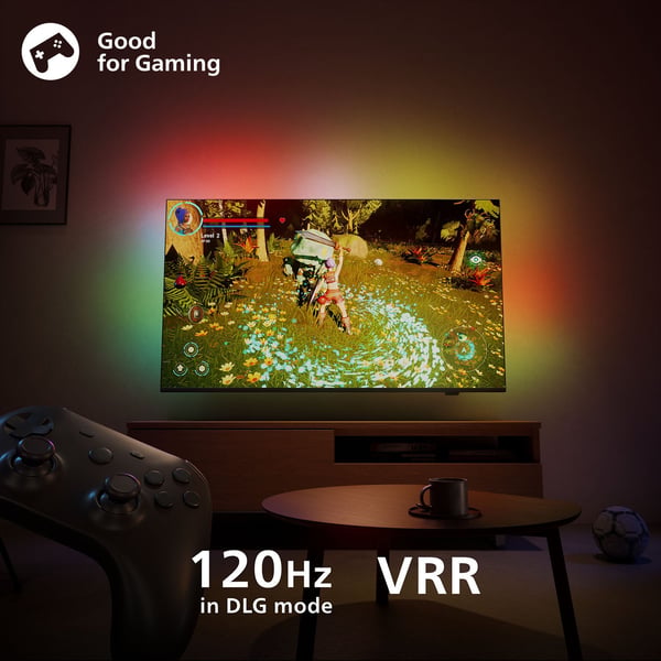 Philips 43" PUS8600 – 4K QLED Ambilight TV