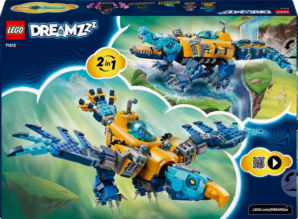 LEGO DREAMZzz 71512 Krokodilubåt